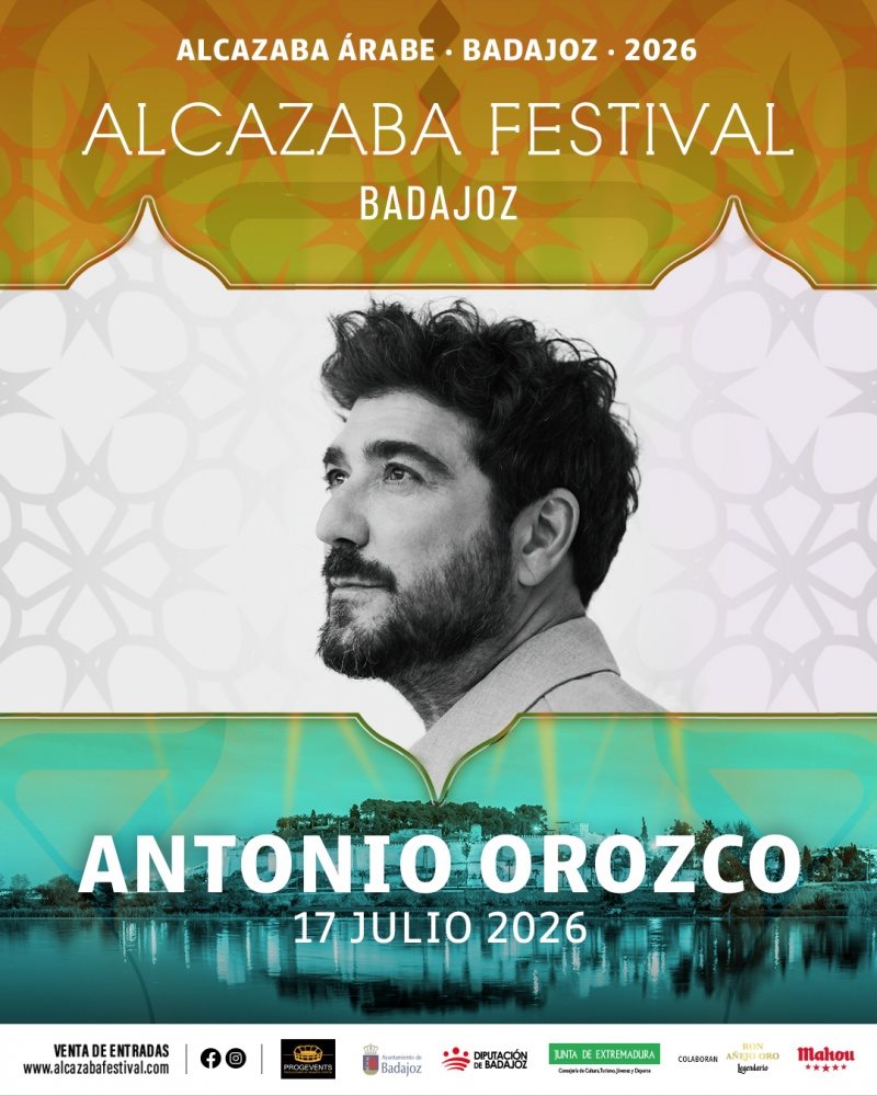 CONCIERTO ANTONIO OROZCO ALCAZABA FESTIVAL