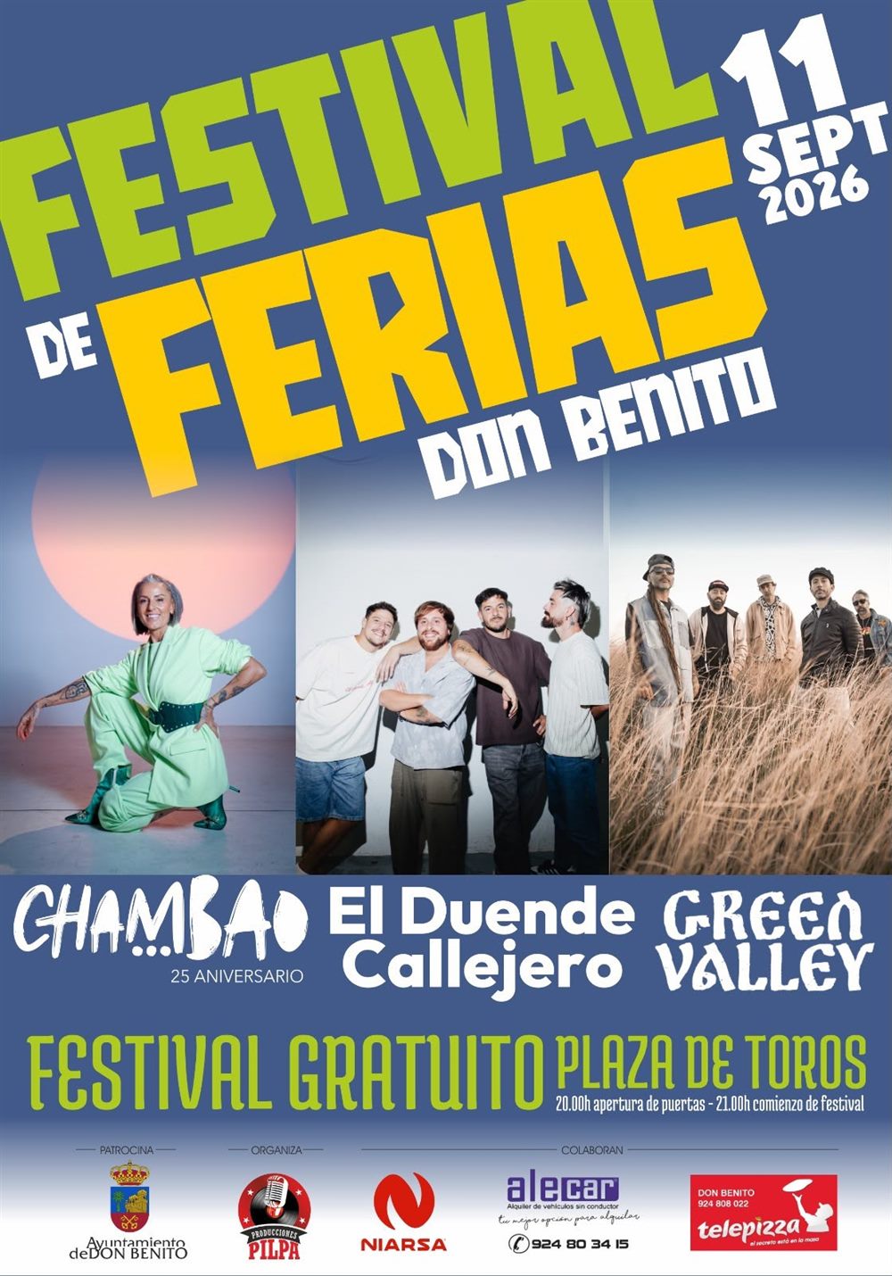 FESTIVAL DE FERIAS EN DON BENITO