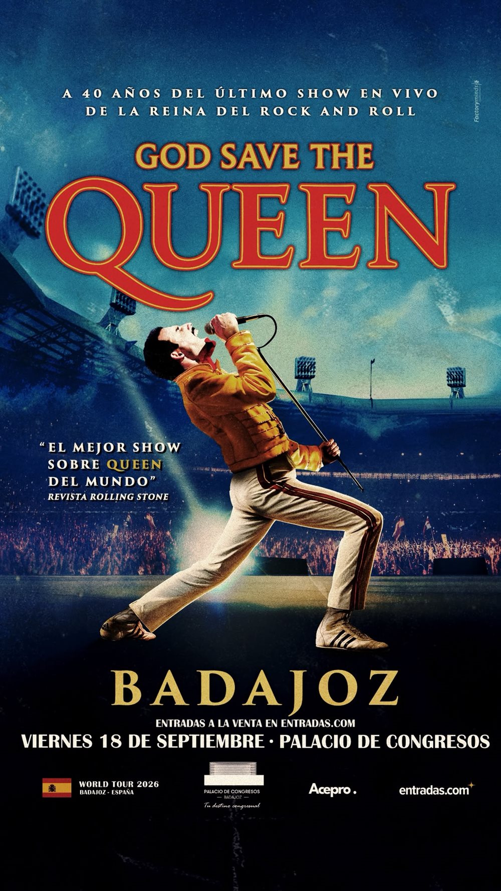 GOD SAVE THE QUEEN EN BADAJOZ