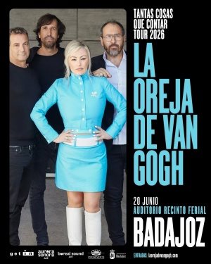 CONCIERTO LA OREJA DE VAN GOGH EN BADAJOZ