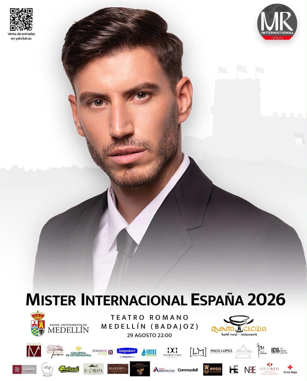MISTER INTERNACIONAL ESPAÑA 2026 EN MEDELLÍN